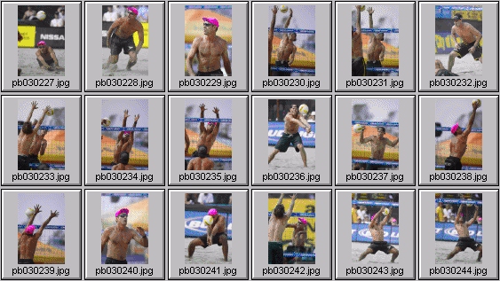 men's beach volleyball pictures