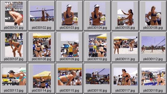 women's beach volleyball photos