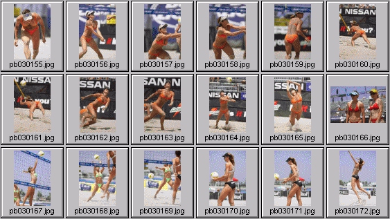 women's beach volleyball photos