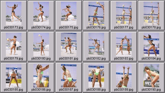 women's beach volleyball photos