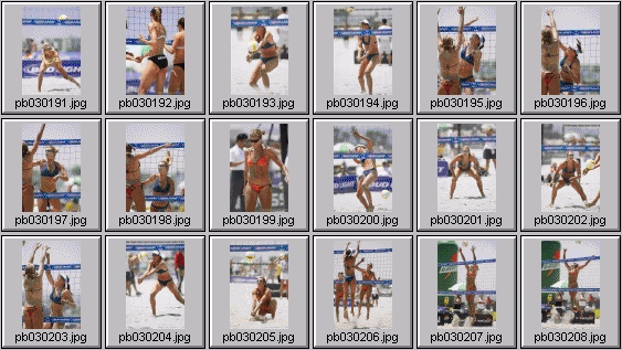 women's beach volleyball photos