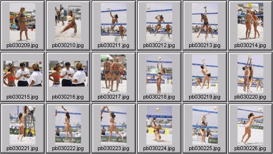 women's beach volleyball photos