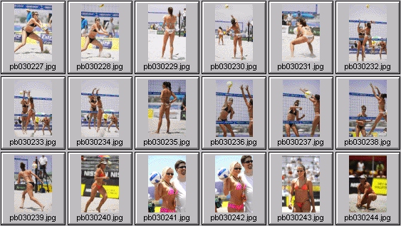women's beach volleyball photos