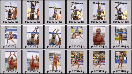 women's beach volleyball photos
