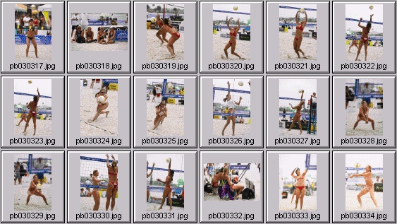 women's beach volleyball photos