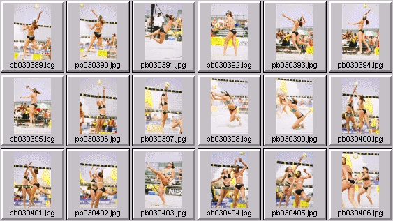 women's beach volleyball photos