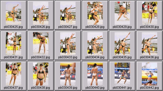 women's beach volleyball photos