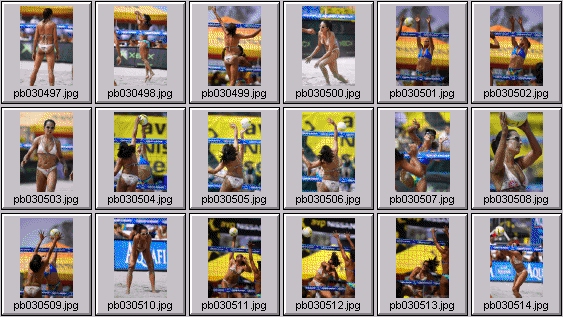 women's beach volleyball photos