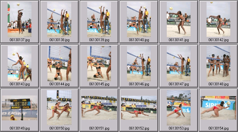 womens beach volleyball