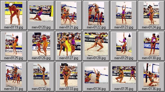 women's beach volleyball pictures