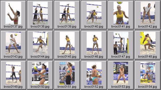 women's beach volleyball pictures