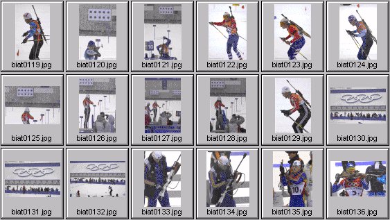 biathlon photos - 2002 winter olympics