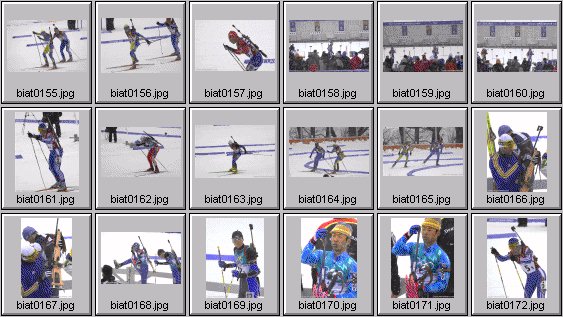 biathlon photos - 2002 winter olympics