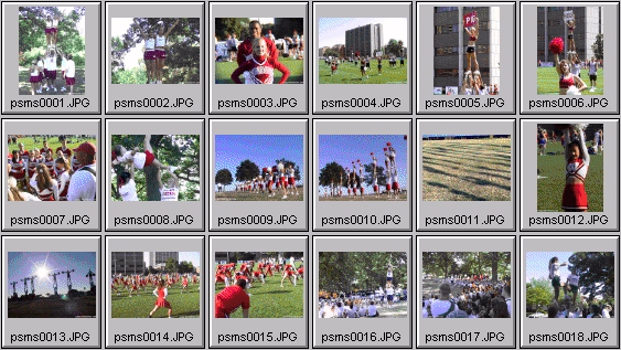 college cheerleading pictures