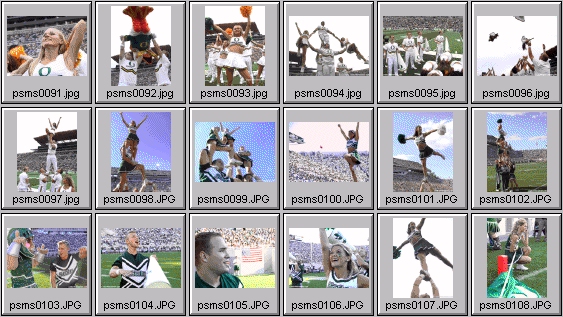 college cheerleading pictures