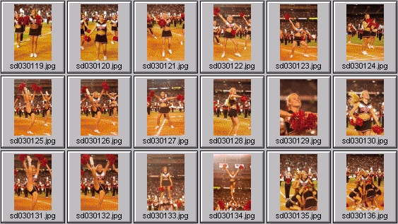 college cheerleading pictures