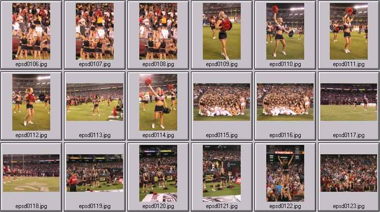 aztec cheerleader photos