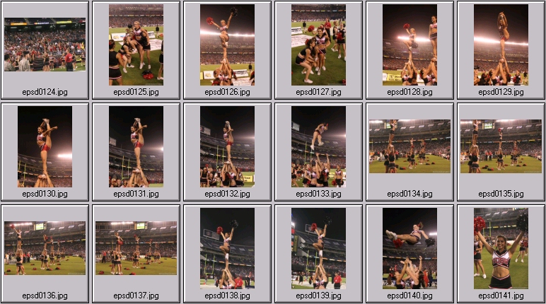 aztec cheerleader photos