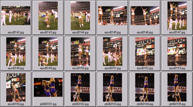 aztec tcu horned frog cheerleader photos