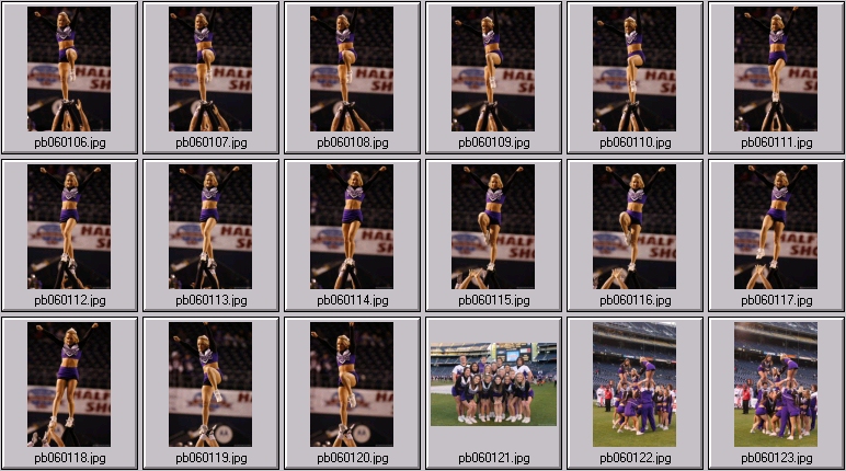 tcu horned frog cheerleaders