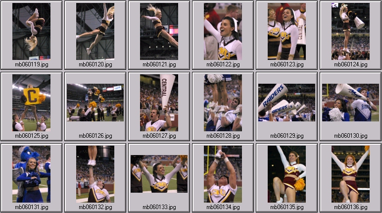 cmu mtu cheerleaders