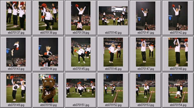 beaver cheer photos