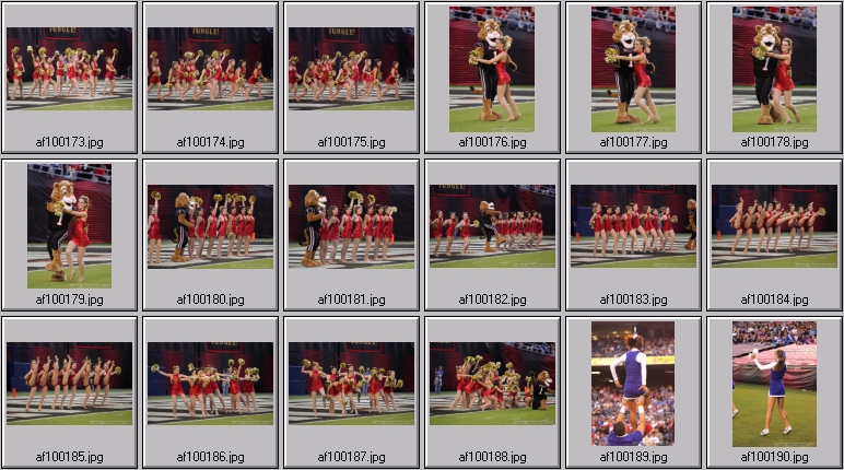 air force cheerleader photos