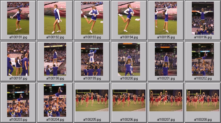 air force cheerleader photos