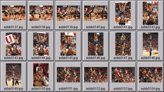 college cheerleading pictures