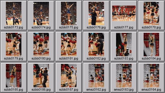 college cheerleading pictures