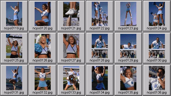 nc chapel hill tarheel cheerleading pictures