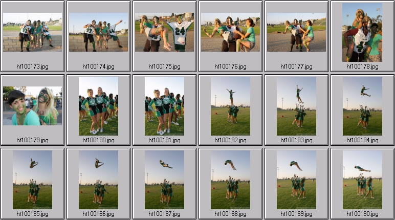 prep cheerleading photos