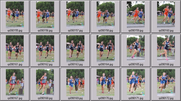 cross country running