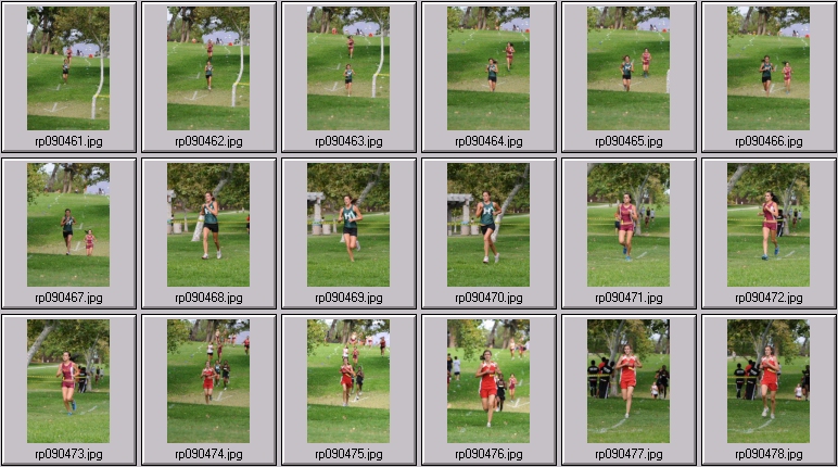 cross country running