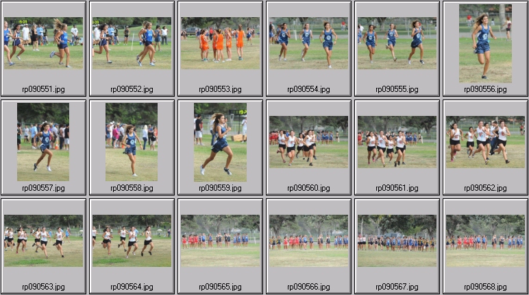 girls cross country running