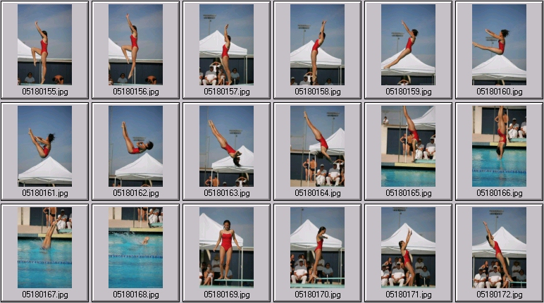 womens springboard diving photos