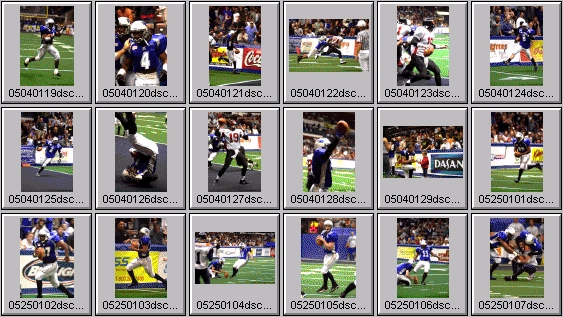 arena football photos