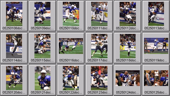 arena football photos