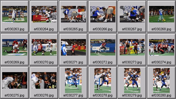 arena football photos