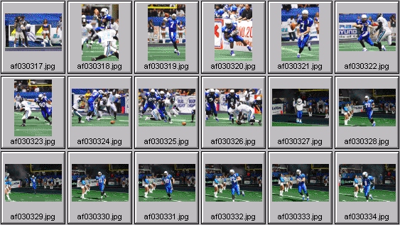 arena football photos