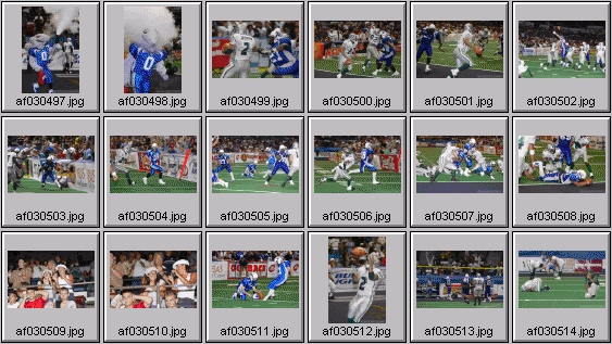 arena football photos