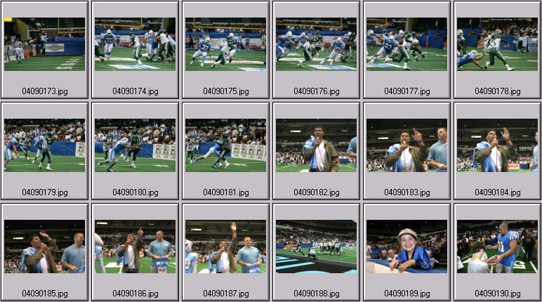 arena football photos