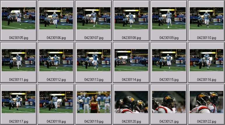 arena football photos