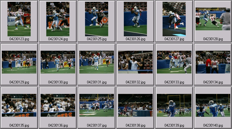 arena football photos