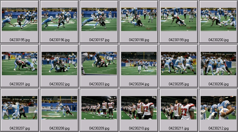 arena football photos