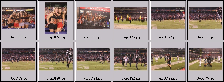 football photos utep miners sdsu azteca