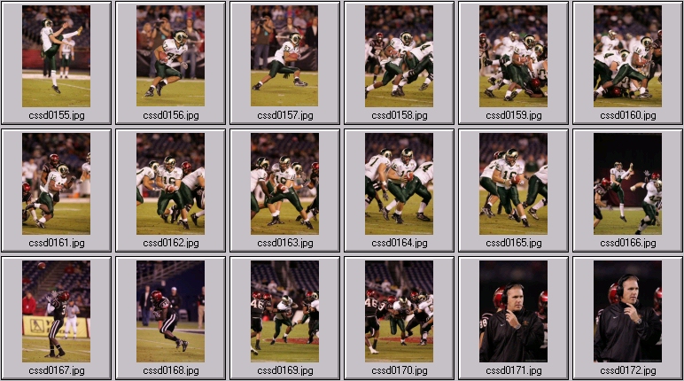 football photos rams at aztecs