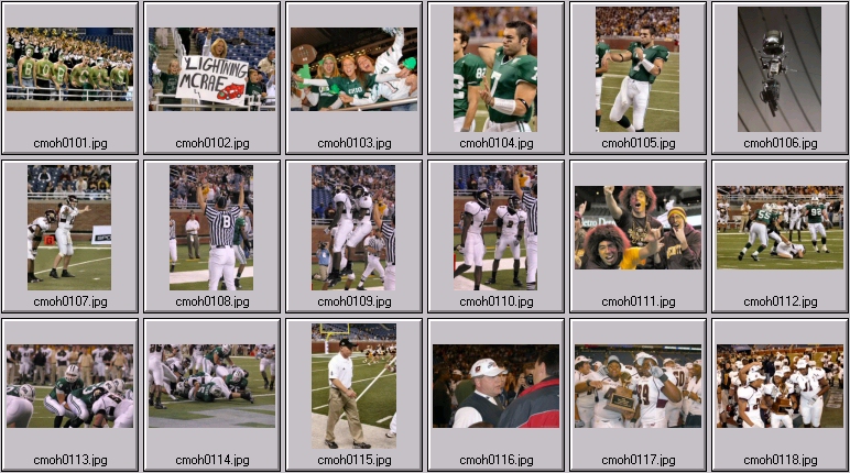 ohio - central michigan football