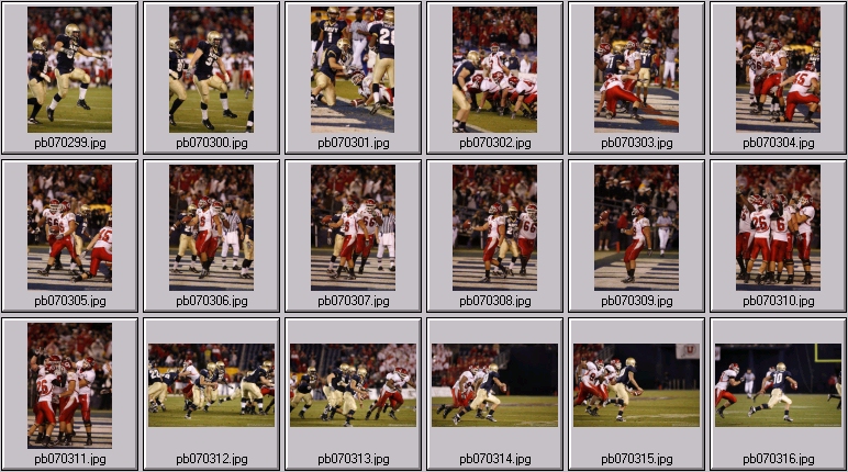 utes - midshipmen football photos