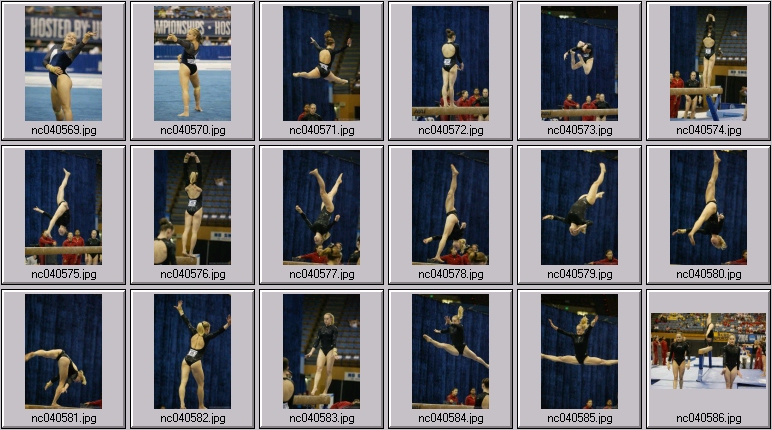 stanford gymnastics beam
